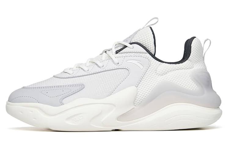 Anta Chao Worship 3.0 Low-Top Sports Casual Shoes Men's Gray White