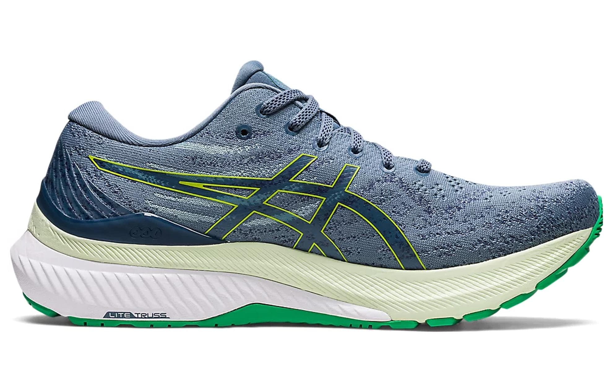 Asics Gel Kayano 29 'Steel Blue Lime Zest' 4