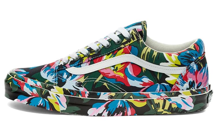 Vans Old Skool Kenzo Floral Green 2