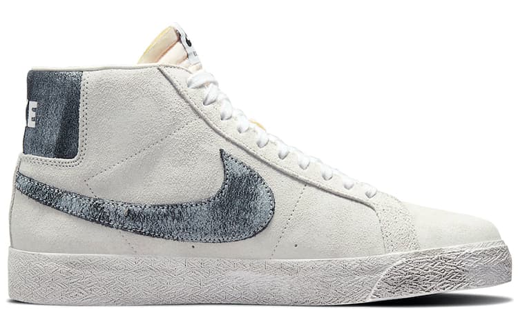 Nike Sb Blazer Mid Faded Sail Black 3