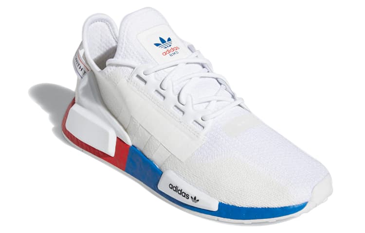 Adidas Originals Nmd R1 White Red Blue 5