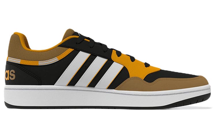 Adidas Neo Neo Hoops 3.0 'Black Brown Yellow White' 3