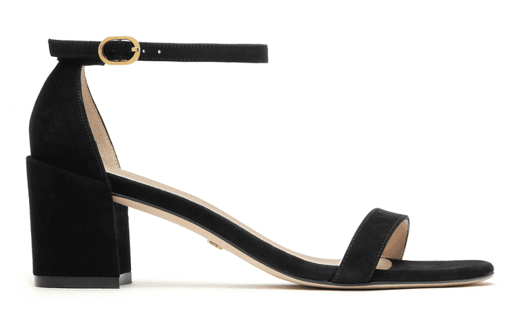Stuart Weitzman/SW Strap Sandals Women's Black 4