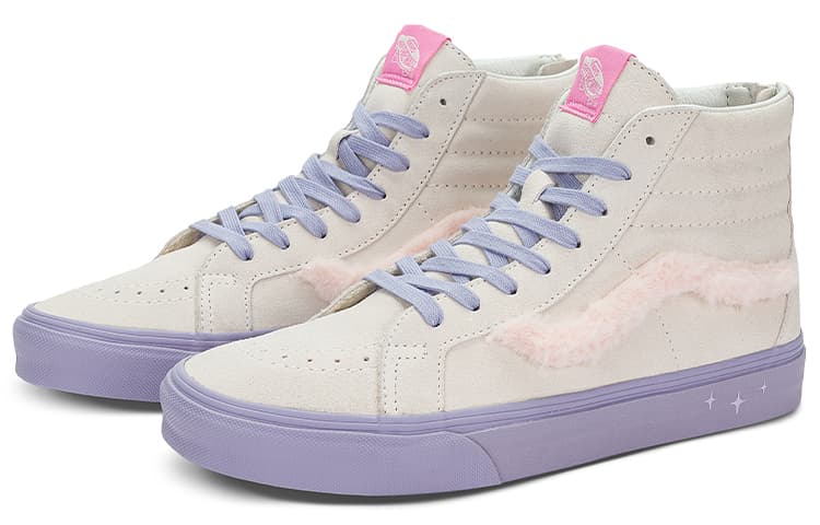 Vans SK8 HI 'Cream Purple Pink' 5