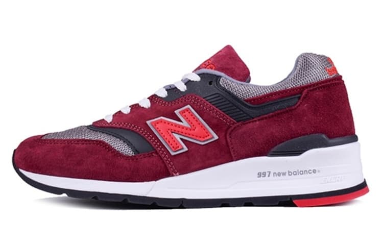 New Balance 997 Made In Usa Burgundy 2