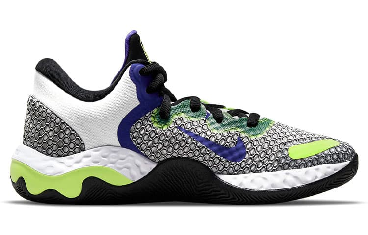Nike Renew Elevate 2 White Volt Indigo 4