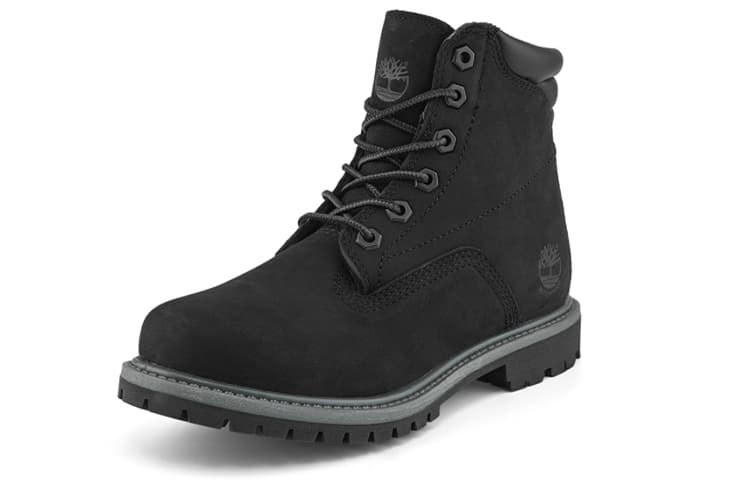 Timberland Waterville 6 Inch Waterproof Wide Fit Boots 'Black' Women's 6