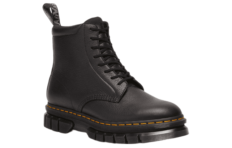Dr.Martens Rikard Lunar Leather Platform Boot Black 4