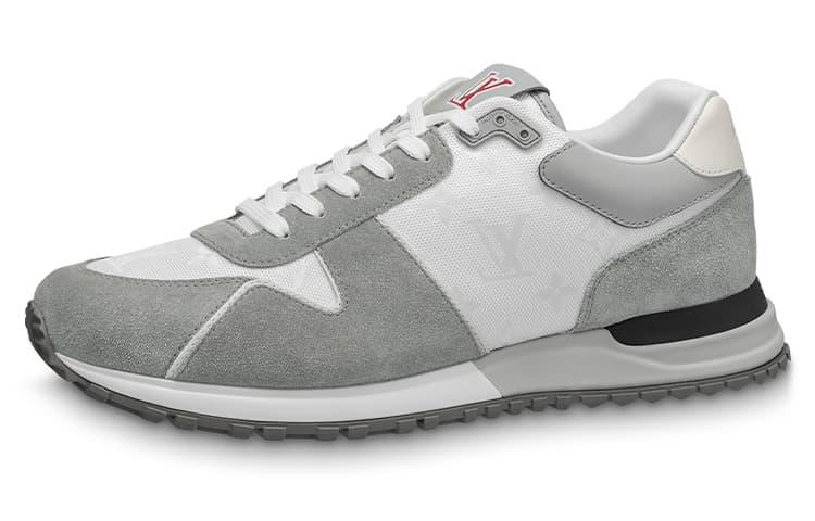 LOUIS VUITTON Run Away Sneakers 'White Grey' 2