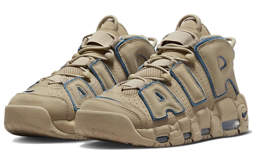 Nike Air More Uptempo 96 Limestone Valerian Blue 6