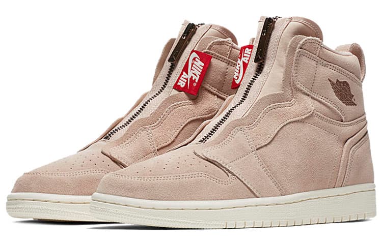 JORDAN 1 Retro High Zip Particle Beige Women's 6
