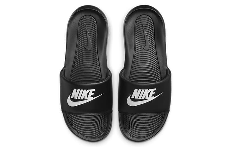 Nike Victori One Slide Black White 5