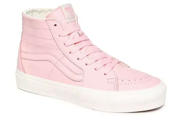 Vans Soft Leather SK8 Hi Pink 5