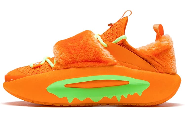 LiNing Cloud Travel Lite Anti-Slip And Wear-Resistant Lightweight Low-Top Sports Casual Shoes Women's Ice Orange