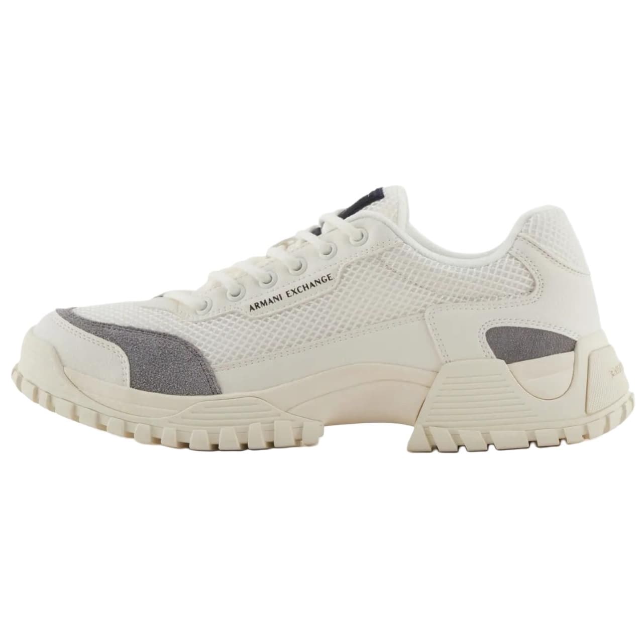ARMANI EXCHANGE AE Platform Lace-Up Casual Shoes Men's White 2