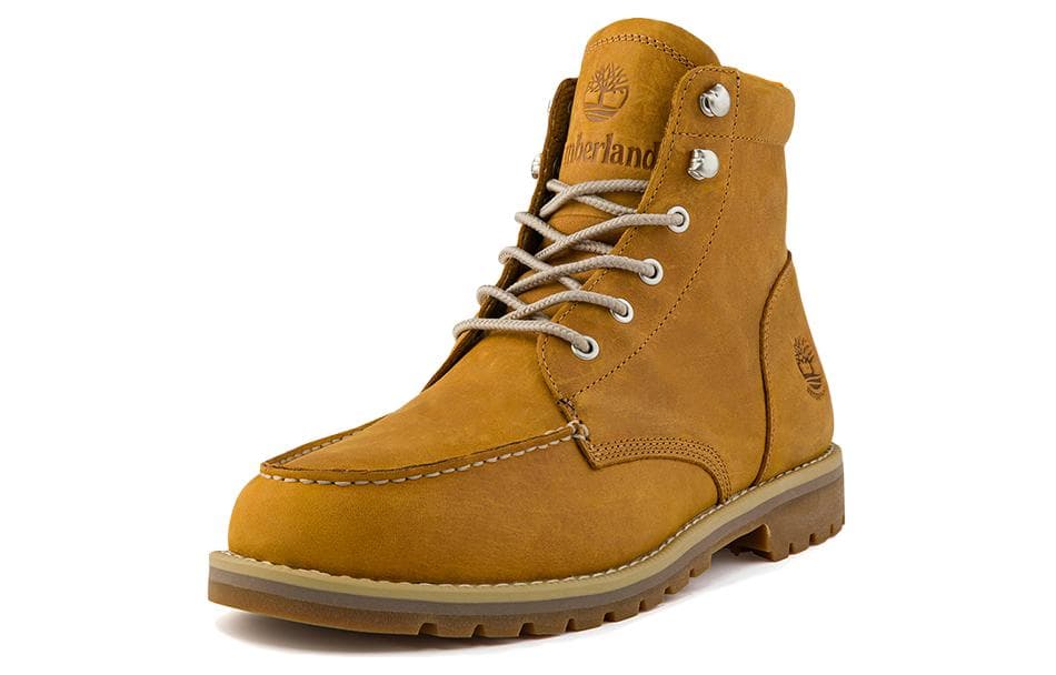 Timberland Redwood Falls Waterproof Moc Toe Wide Fit Boot 'Wheat Full Grain' 6