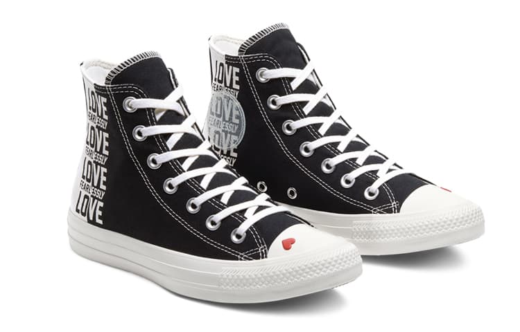 Converse Love Fearlessly Chuck Taylor All Star 'Black And White' Women's 4