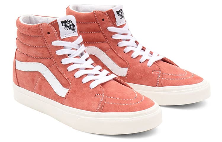 Vans SK8 Hi High Top Sneakers Orange Women's 6