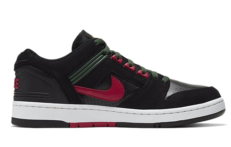 Nike Sb Air Force 2 Low Black Gucci 4