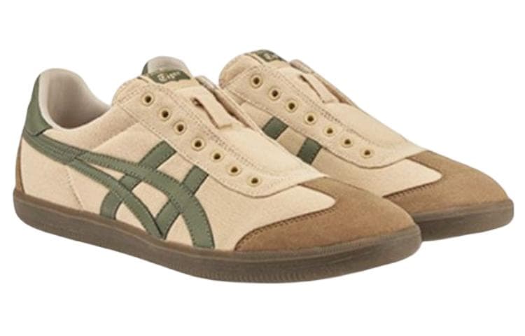 Onitsuka Tiger Tokuten Slip On 'Beige Brown Green' 4