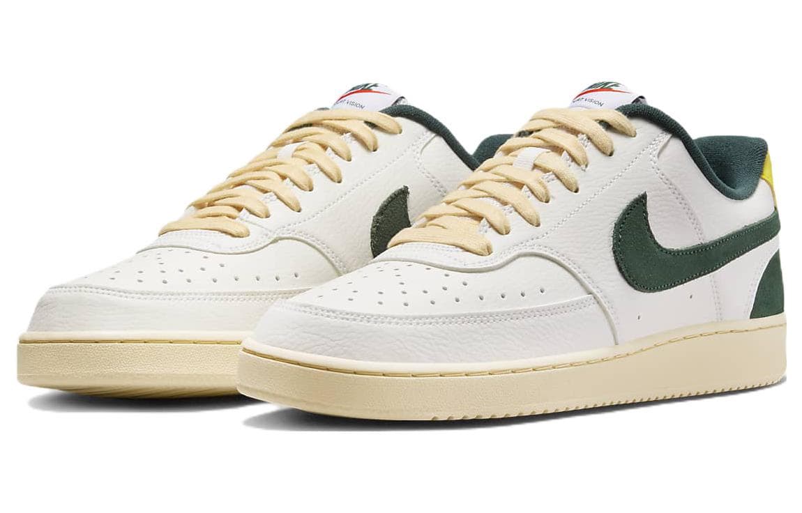 Nike Court Vision Low Sail Pro Green Opti Yellow 5