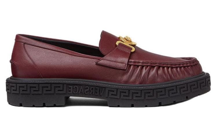 VERSACE MEDUSA BIGGIE Series Men's Casual Shoes Men Low-Top Red 4