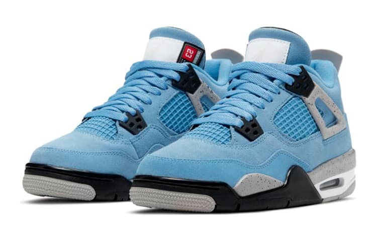 Jordan Kids Air Jordan 4 Retro "University Blue" Sneakers 6