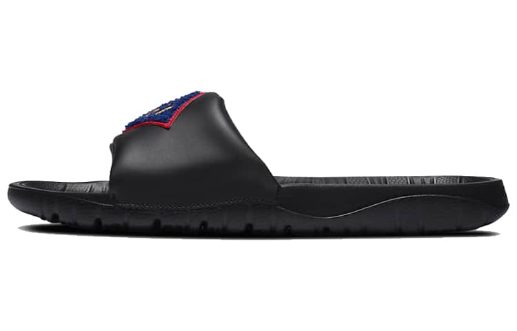 JORDAN Break Se Minimalistic Black Slippers