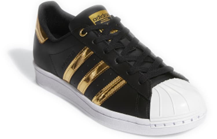 Adidas Originals Superstar Metal Toe 'Black Gold' Women's 5