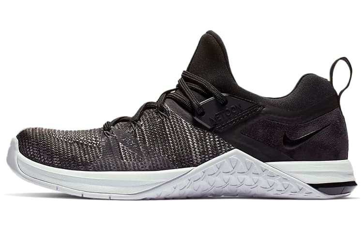 Nike Metcon Flyknit 3 Black Matte Silver Women's 2