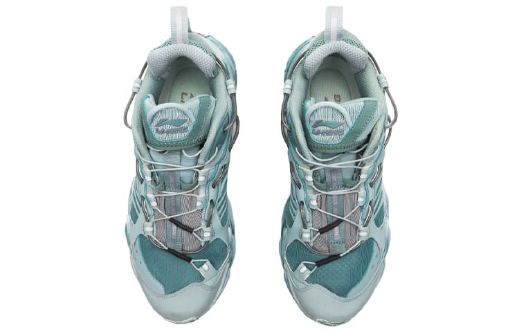 Li-Ning China X-Claw Comfort Daily Cushioning Anti-Slip Wear-Resistant Low-Top Lifestyle Casual Shoes Men's Misty Green 5