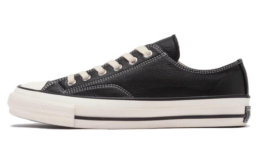 Converse Chuck Taylor Leather Ox 'Black' 2