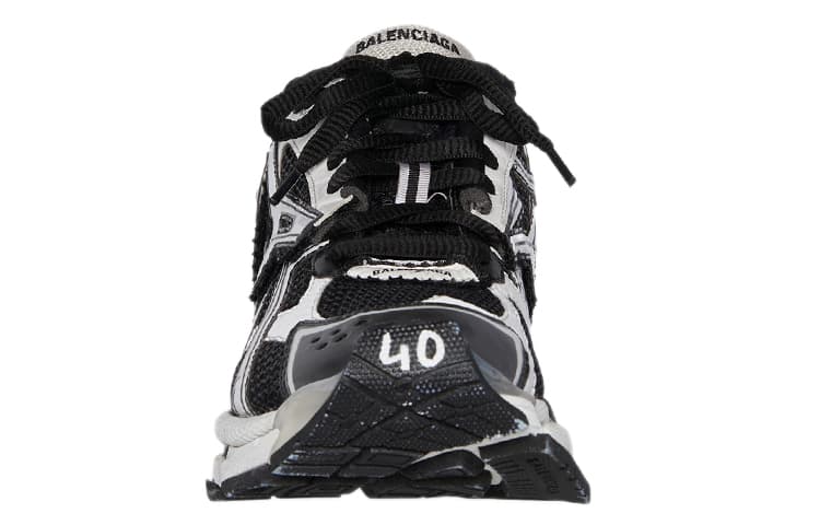 Balenciaga Runner White Black White Women's 6