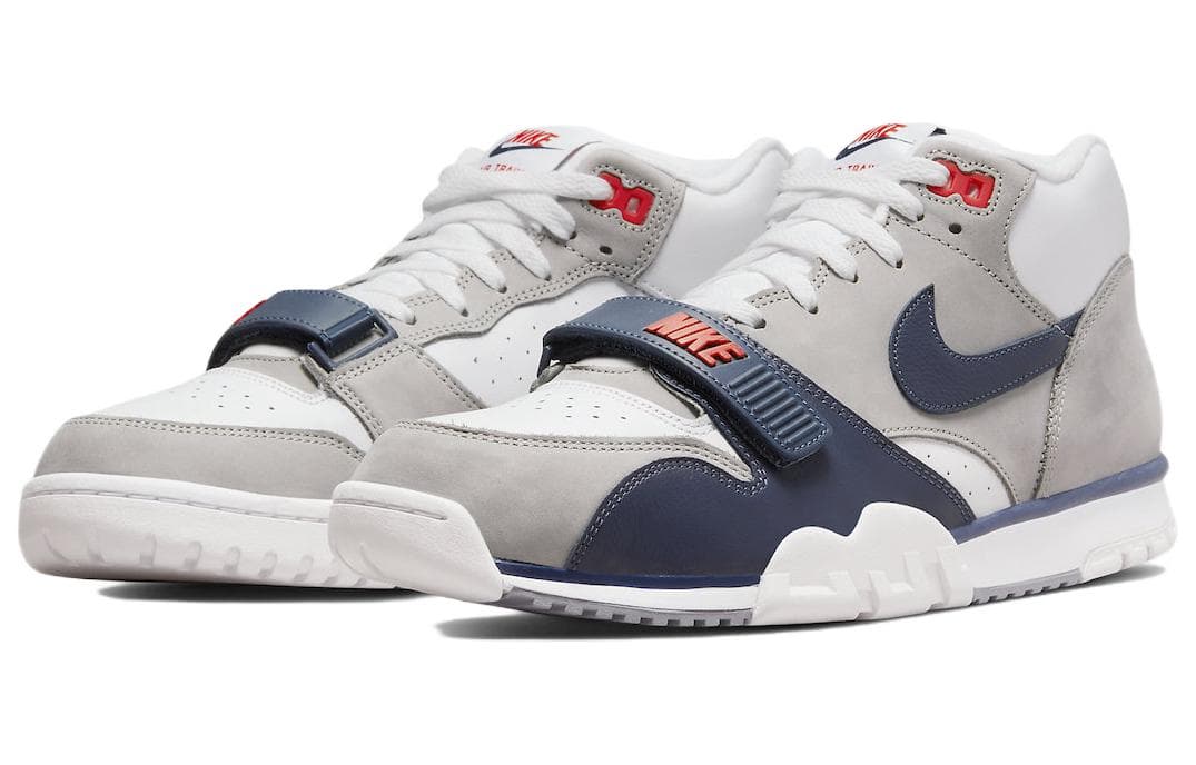 Nike Air Trainer 1 White Midnight Navy Medium Grey 5
