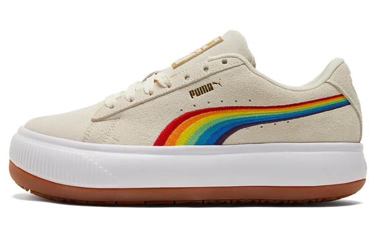 PUMA Suede Mayu 'Rainbow Whisper White' Women's 2