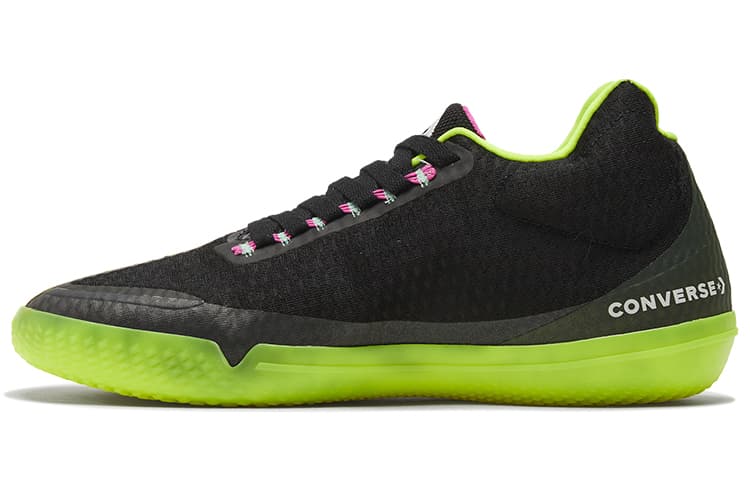 Converse All Star Bb Evo Hi Vis Black Lemon Venom 4