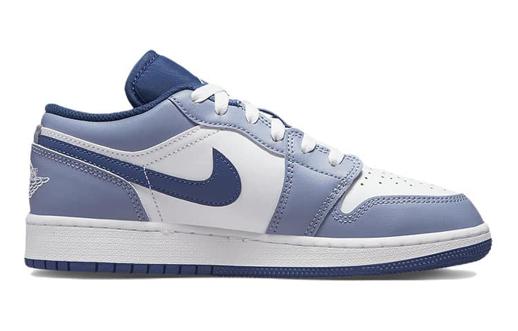 Jordan 1 Low Slate Blue Navy GS 3