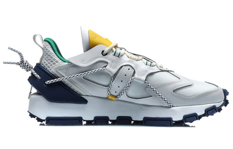 LiNing CF Tracing Flying Knight Anti-Slip And Wear-Resistant Lightweight Balance Low-Top Casual Shoes Men's White 4