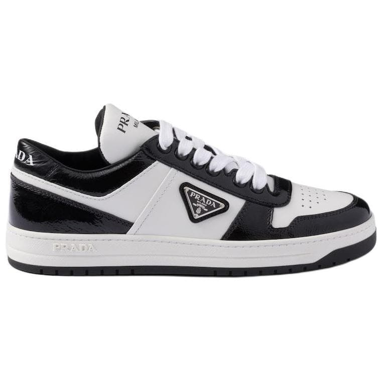 PRADA Prada Downtown Low-Top Skateboard Shoes Women's Black White 4