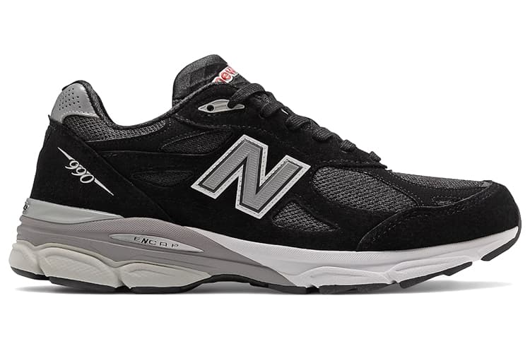 New Balance 990v3 MiUSA Black White 4