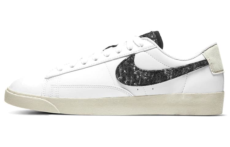 Nike Blazer Low Se 'Recycled Wool Pack White Black' Women's