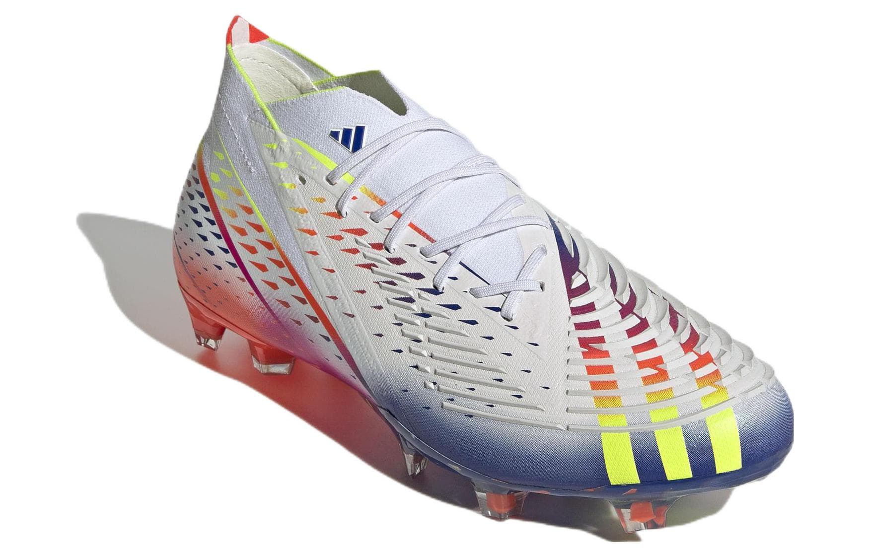 Adidas Predator Edge.1 Fg White Solar Yellow Power Blue 5