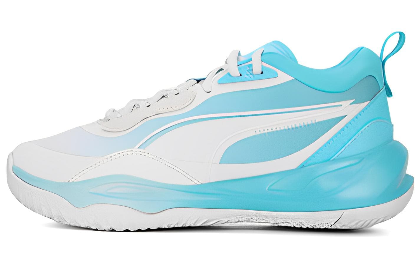 PUMA Sport Shoes 'White Blue' 2