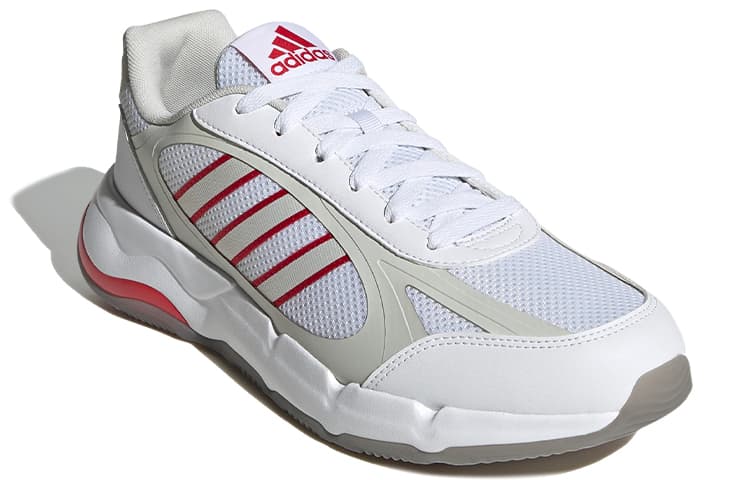 Adidas Keitaki Shoes 'Cloud White Scarlet' 5