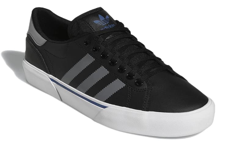 Adidas Originals Abaca Anti-Slip Wear-Resistant Low-Top Skateboard Shoes Unisex Black Gray 4