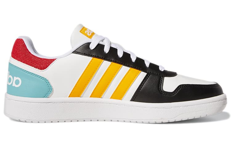 Adidas Neo Hoops 2.0 'White Black Yellow' 4
