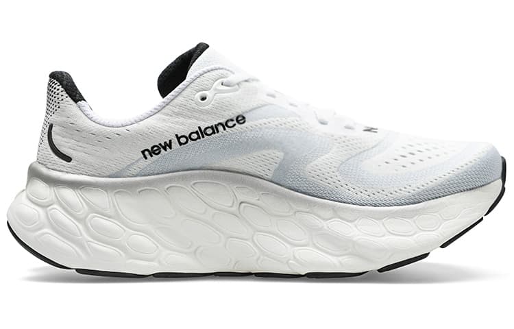 New Balance Fresh Foam X More V4 White Black Metallic 4