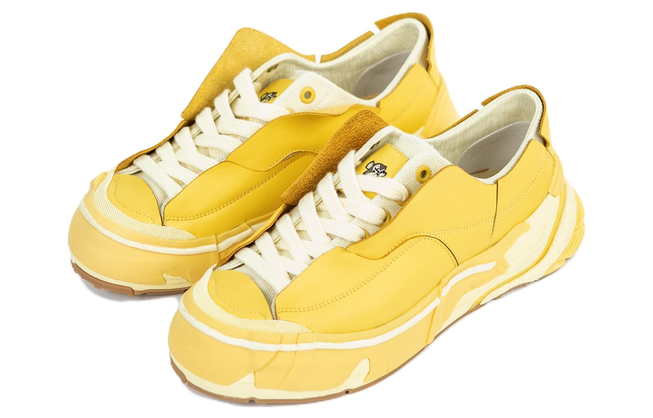 LiNing Wuji Cushioning Anti-Slip And Wear-Resistant Low-Top Sports Casual Shoes Men's Yellow 5