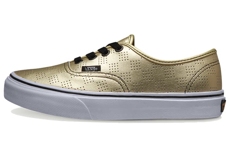 Authentic Vans 'Gold Checker' 2
