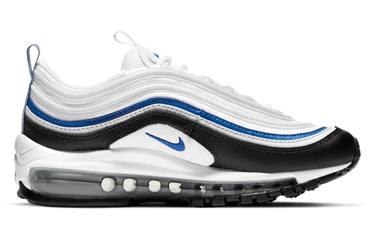 Nike Air Max 97 White Black Signal Blue Women's 4